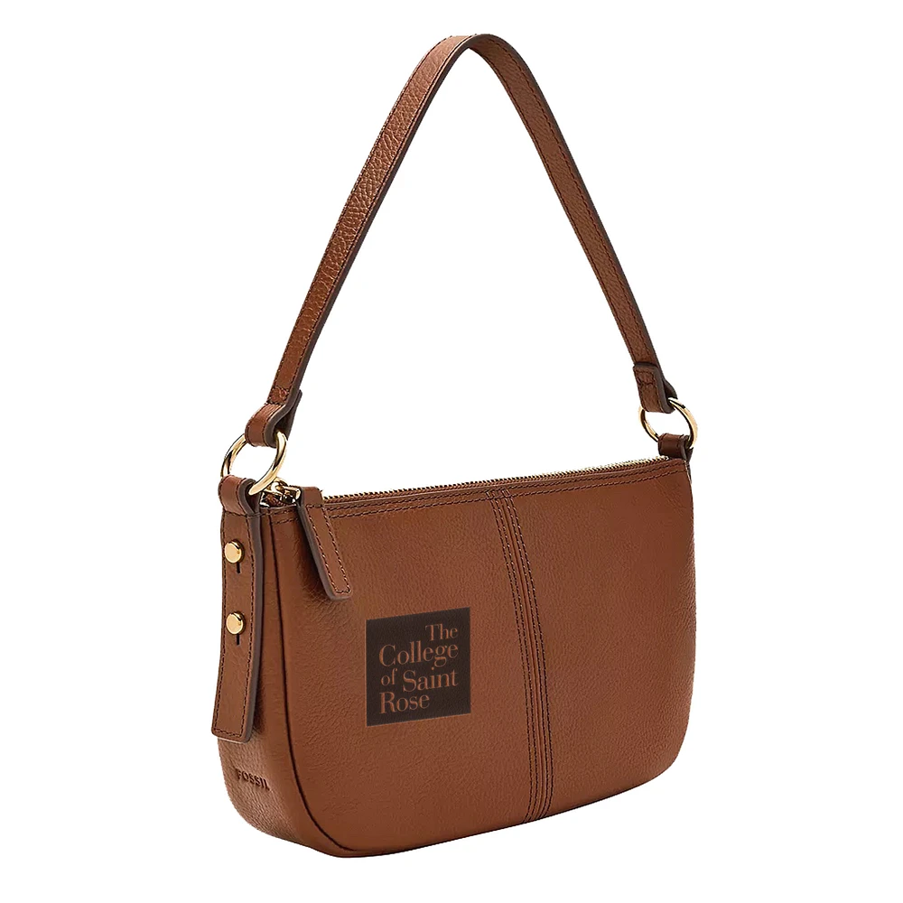 Fossil Saint Rose Golden Knights Jolie Leather Crossbody Bag