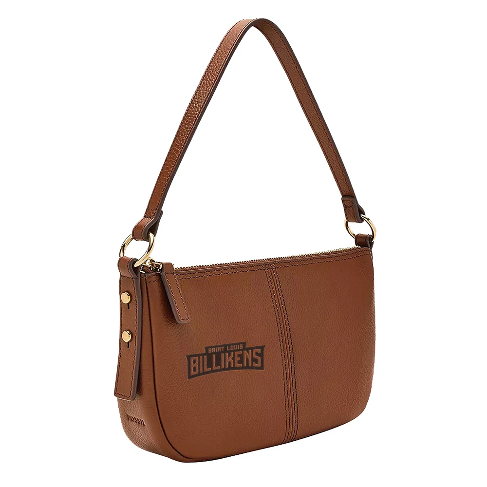 Fossil Saint Louis Billikens Jolie Leather Crossbody Bag