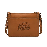 Fossil  Bucknell Bison Taryn Leather Crossbody Bag