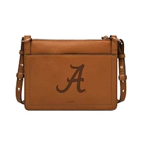 Fossil  Alabama Crimson Tide Taryn Leather Crossbody Bag