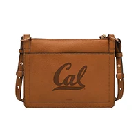 Fossil  Cal Bears Taryn Leather Crossbody Bag