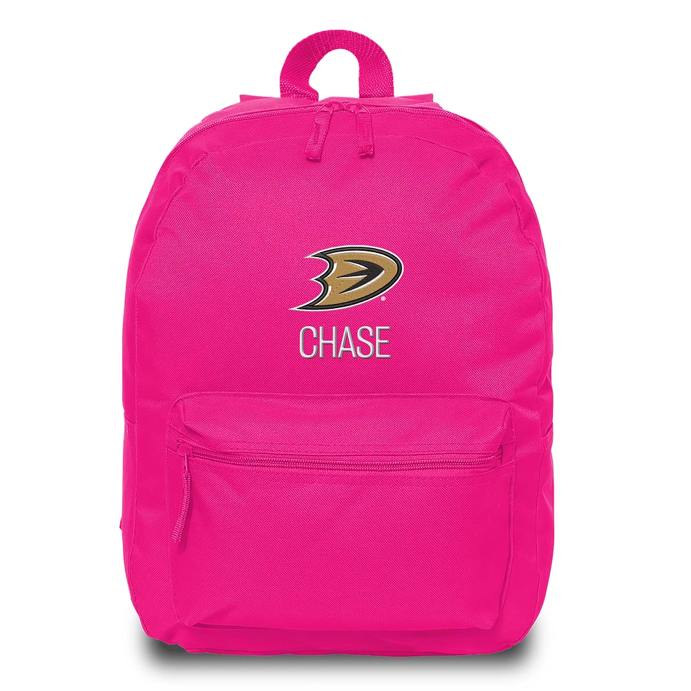 Chad & Jake Anaheim Ducks Personalized Backpack