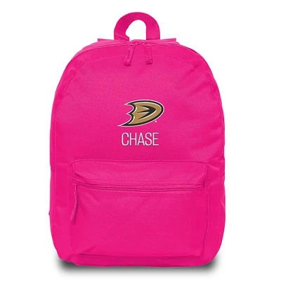 Chad & Jake  Anaheim Ducks Personalized Backpack