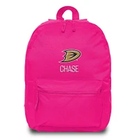 Chad & Jake  Anaheim Ducks Personalized Backpack