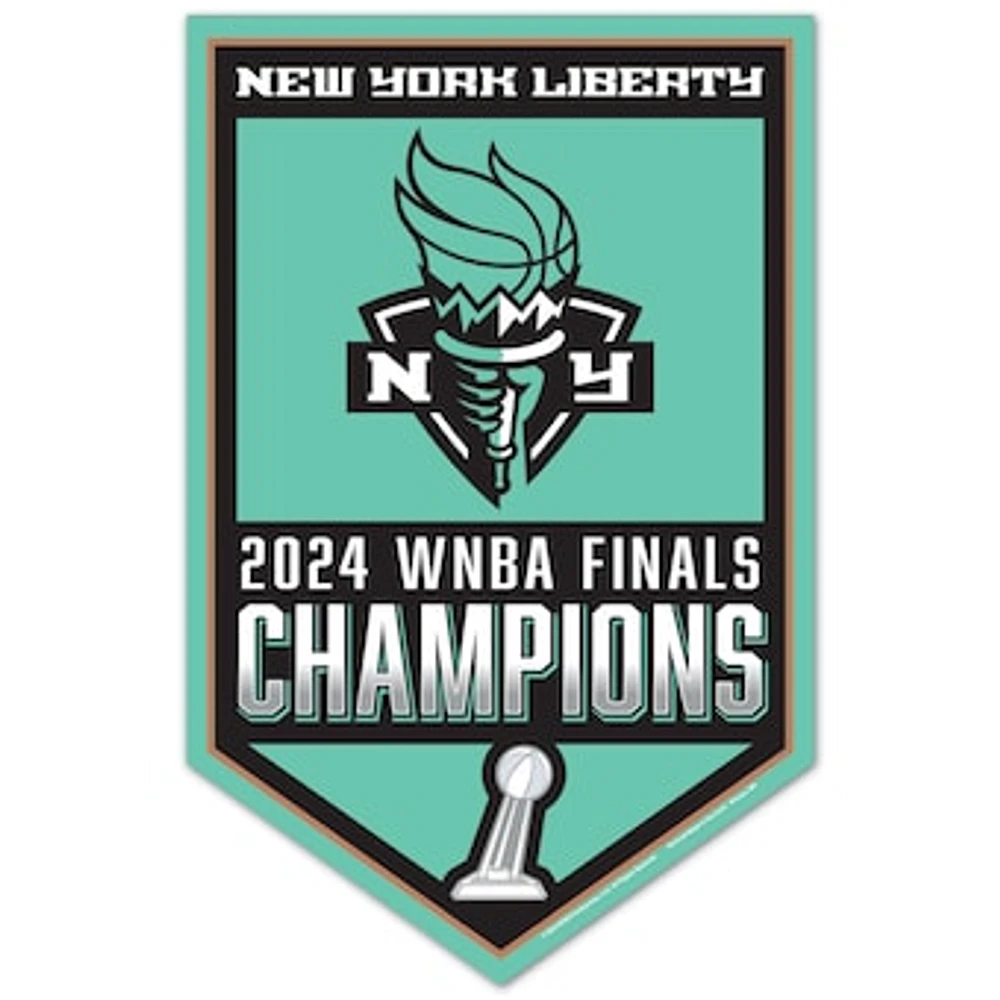 WinCraft New York Liberty 2024 WNBA Finals Champions 11" x 17" Wood Sign