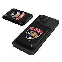 Keyscaper  Black Florida Panthers Magnetic Credit Card Wallet