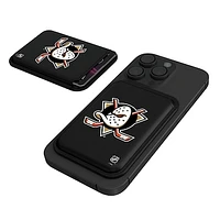 Keyscaper  Black Anaheim Ducks Magnetic Credit Card Wallet