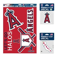 WinCraft Los Angeles Angels Decal Variety Pack