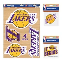 WinCraft Los Angeles Lakers Decal Variety Pack