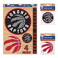 WinCraft Toronto Raptors Decal Variety Pack