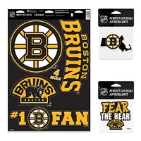 WinCraft Boston Bruins Decal Variety Pack