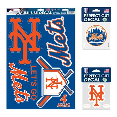 WinCraft New York Mets Decal Variety Pack