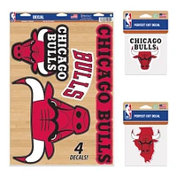 WinCraft Chicago Bulls Decal Variety Pack