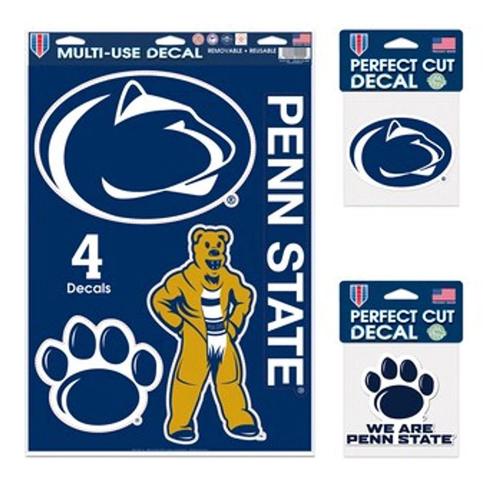 WinCraft Penn State Nittany Lions Decal Variety Pack