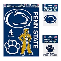 WinCraft Penn State Nittany Lions Decal Variety Pack