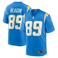 Men's Nike Jalen Reagor  Powder Blue Los Angeles Chargers Team Game Jersey