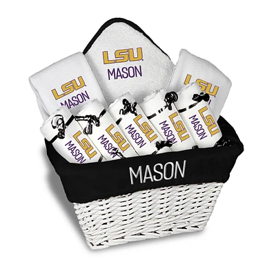 Chad & Jake LSU Tigers Personalized Large Gift Basket