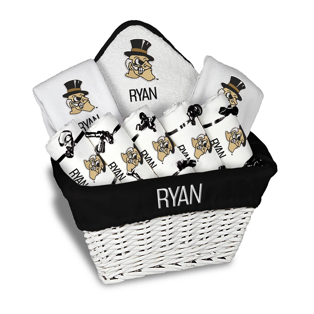 Chad & Jake Wake Forest Demon Deacons Personalized Large Gift Basket