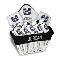 Chad & Jake Utah State Aggies Personalized Large Gift Basket