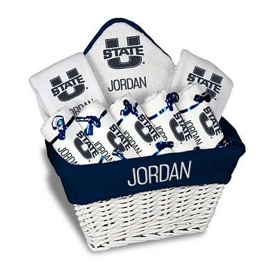 Chad & Jake Utah State Aggies Personalized Large Gift Basket