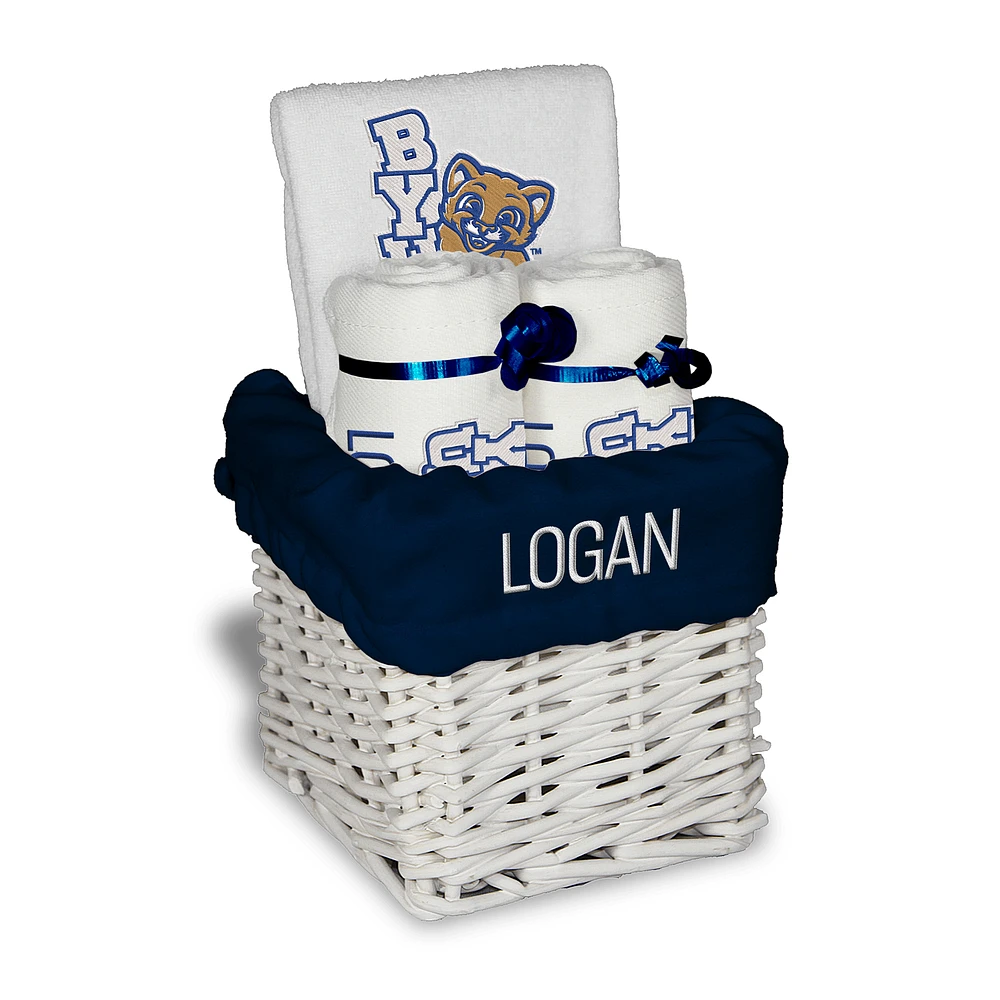 Chad & Jake BYU Cougars Personalized Small Gift Basket