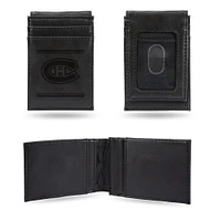 Black Montreal Canadiens Front Pocket Wallet