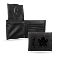 Toronto Maple Leafs Laser Engraved Billfold Wallet