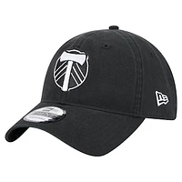 Men's New Era  Black Portland Timbers 2025 Kickoff 9TWENTY Adjustable Hat