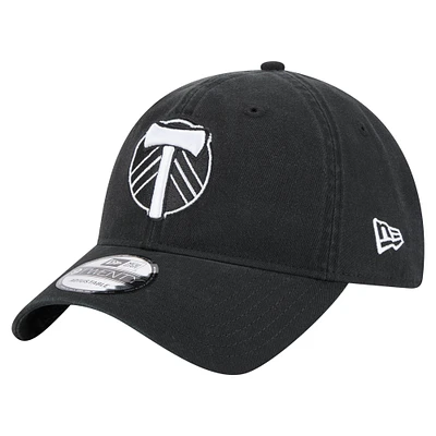 Men's New Era  Black Portland Timbers 2025 Kickoff 9TWENTY Adjustable Hat