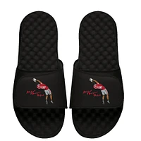 Unisex ISlide Malaki Starks /Black Georgia Bulldogs NIL Signature Slide Sandals