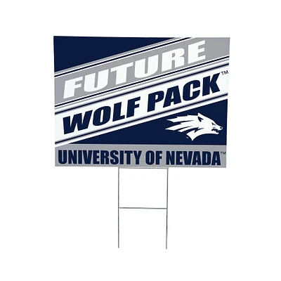 Nevada Wolf Pack 18" x 24" Future Student Outdoor Yard Sign