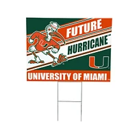 Miami Hurricanes 18" x 24" Future Student Outdoor Yard Sign