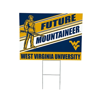 West Virginia Mountaineers 18" x 24" Future Student Outdoor Yard Sign