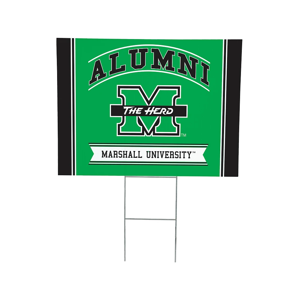 Marshall Thundering Herd 18" x 24" Alumni Outdoor Yard Sign
