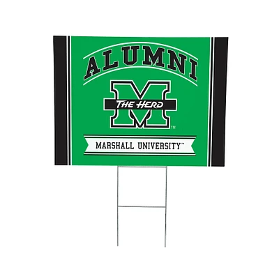 Marshall Thundering Herd 18" x 24" Alumni Outdoor Yard Sign