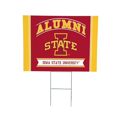 Iowa State Cyclones 18" x 24" Alumni Outdoor Yard Sign