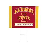 Iowa State Cyclones 18" x 24" Alumni Outdoor Yard Sign