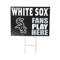 Chicago White Sox 18" x 24" Fans Welcome Outdoor Yard Sign
