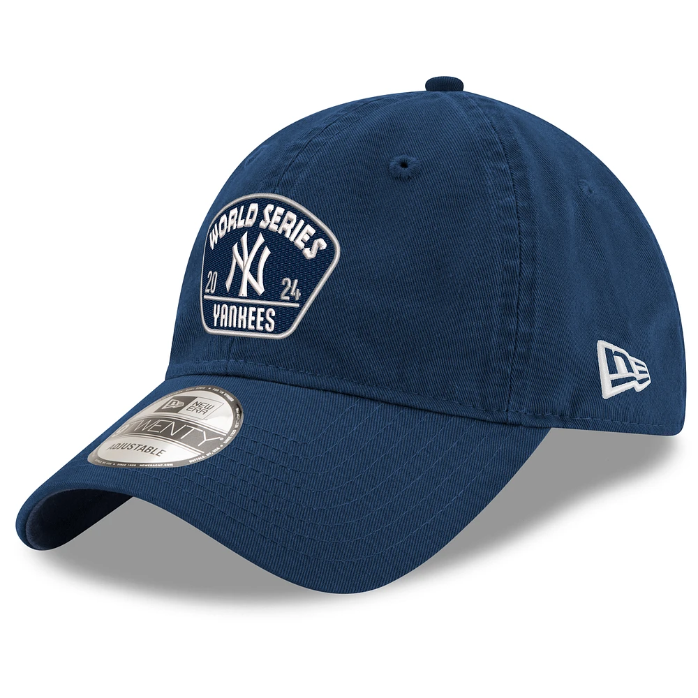 Men's New Era Navy New York Yankees 2024 World Series 9TWENTY Adjustable Hat