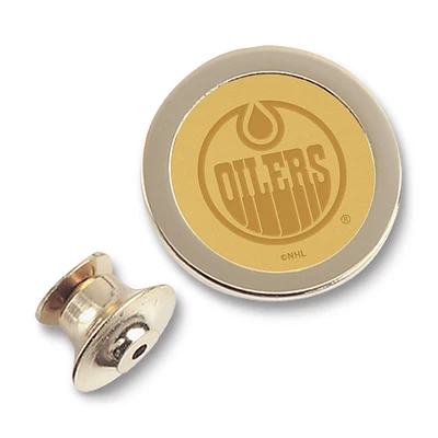 Edmonton Oilers Gold Lapel Pin