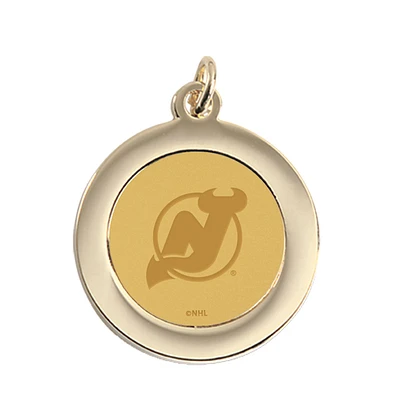 New Jersey Devils Gold Pendant