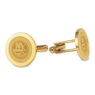 New York Islanders Gold Cufflinks