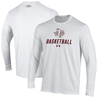 Men's Under Armour Texas Southern Tigers Basketball Performance Long Sleeve T-Shirt