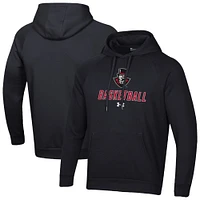 Men's Under Armour Austin Peay State Governors Basketball Rival Raglan Fleece Pullover Hoodie