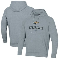 Men's Under Armour Montana State Bobcats Basketball Rival Raglan Fleece Pullover Hoodie