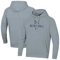 Men's Under Armour Moravian Greyhounds Basketball Rival Raglan Fleece Pullover Hoodie