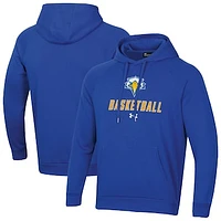 Men's Under Armour Morehead State Eagles Basketball Rival Raglan Fleece Pullover Hoodie