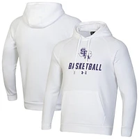 Men's Under Armour Stephen F Austin Lumberjacks Basketball Rival Raglan Fleece Pullover Hoodie