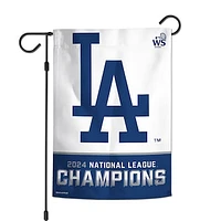 WinCraft Los Angeles Dodgers 2024 National League Champions 12" x 18" Two-Sided Garden Flag