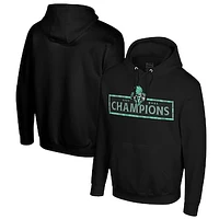 Unisex Stadium Essentials Black New York Liberty 2024 WNBA Finals Champions Subway Tile Pullover Hoodie